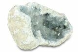 Crystal Filled Celestine (Celestite) Geode - Madagascar #293075-1